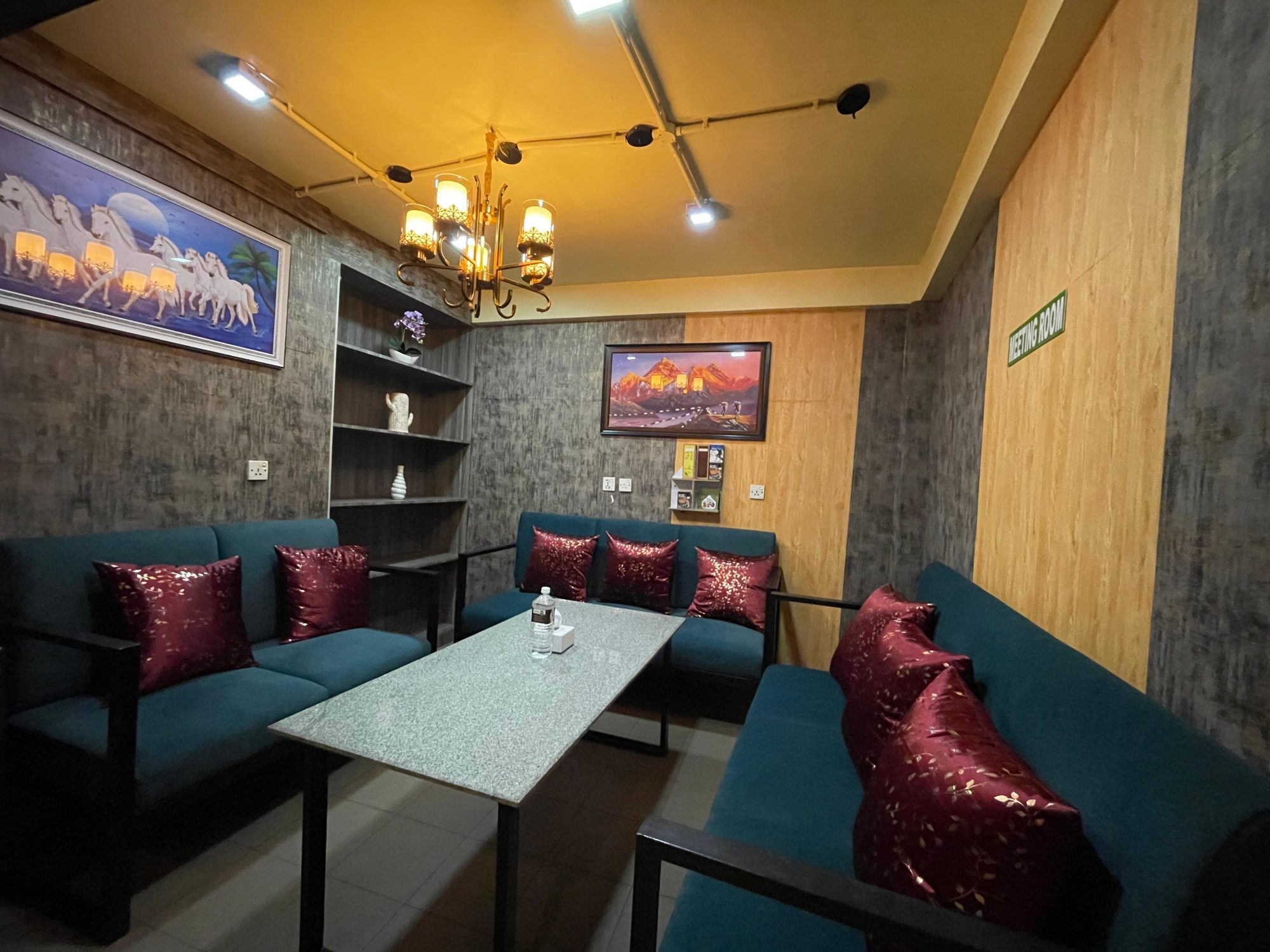 Private meeting room