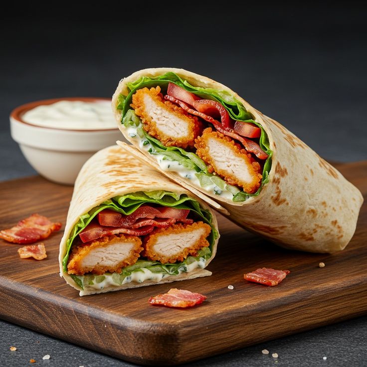 Crunchy Chicken Wrap