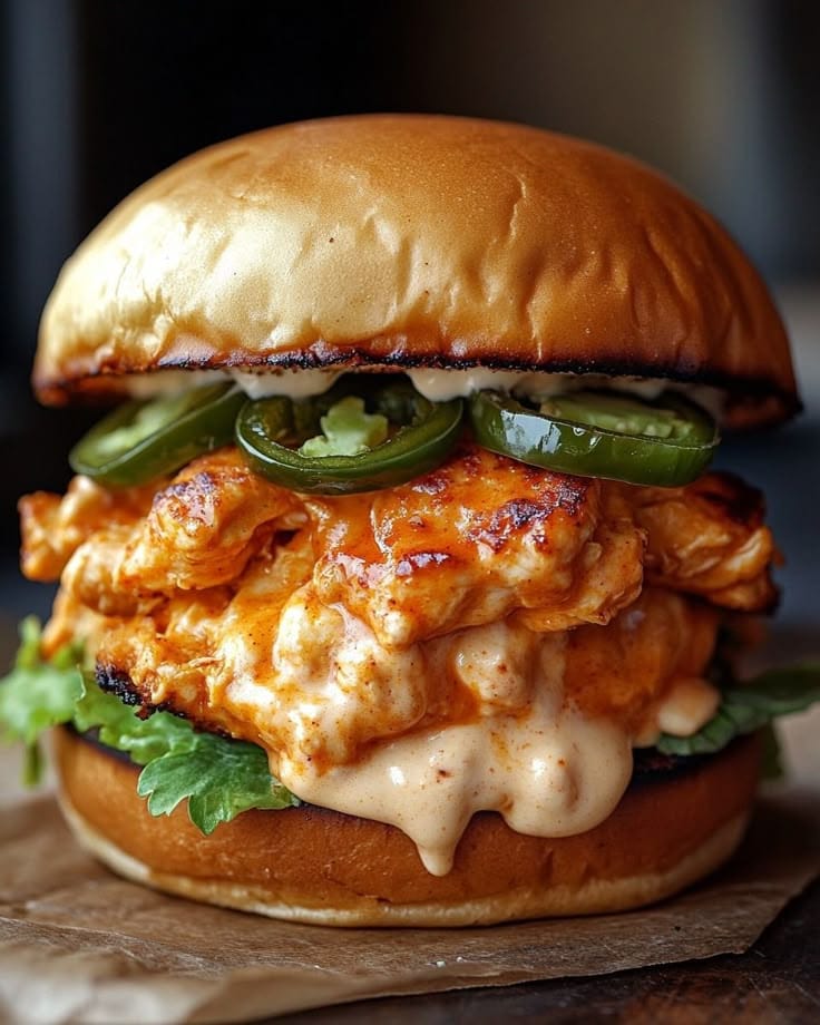 Buffalo Chicken Burger