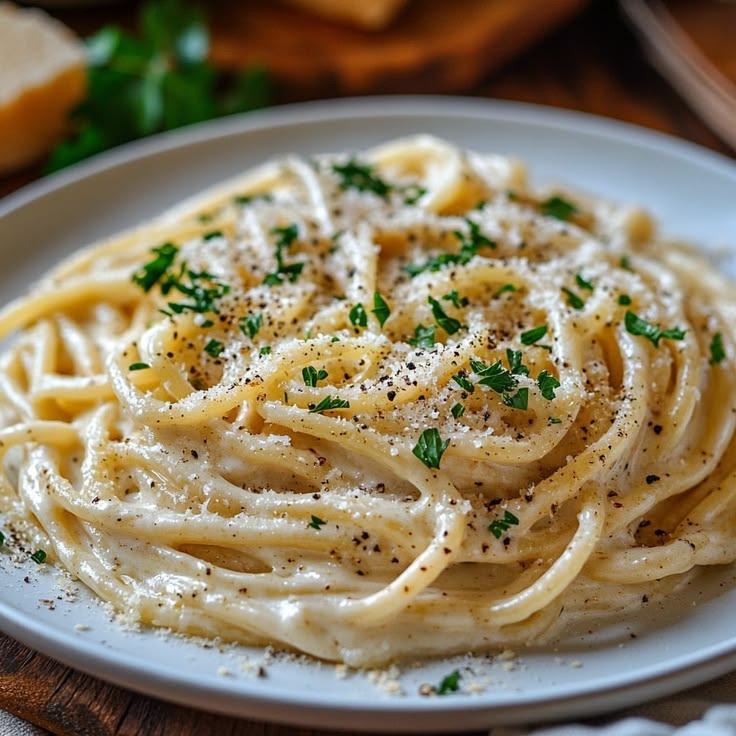 Spaghetti Alfredo (Veg)