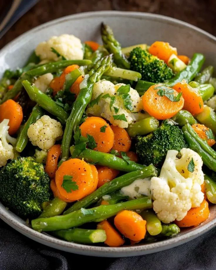 Boil Vegetable Platter